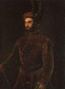  Titian Portrait of Ippolito de Medici Norge oil painting reproduction